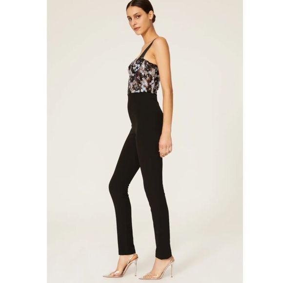 Bronx and Banco Black Floral Jumpsuit - Picture 2 of 13